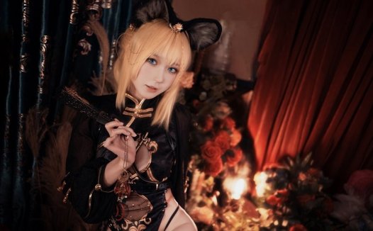 阿包也是兔娘Cosplay全集
