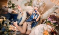 神秘的美人COSER，封疆疆v的魅力之旅